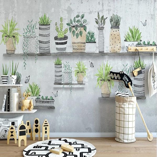 wallpapers custom mural wallpaper nordic simple bonsai cactus plant wall painting living room tv sofa creative paper papel de parede
wallpapers custom mural wallpaper nordic simple bonsai cactus plant wall painting living room tv sofa creative paper papel de parede