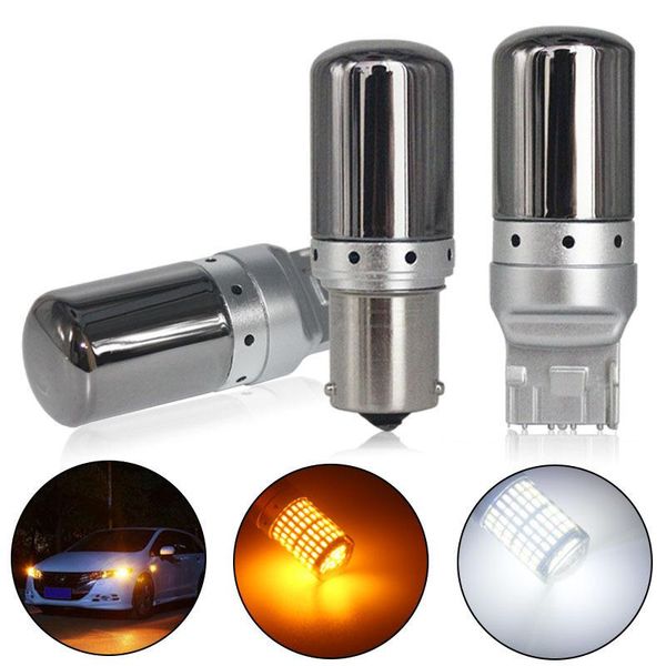 1pc car 3 color led error turn signal lights brake lamp 12v1156 ba15s p21w bau15s py21w t20 7440 w21w led bulbs 3014 144smd
1pc car 3 color led error turn signal lights brake lamp 12v1156 ba15s p21w bau15s py21w t20 7440 w21w led bulbs 3014 144smd