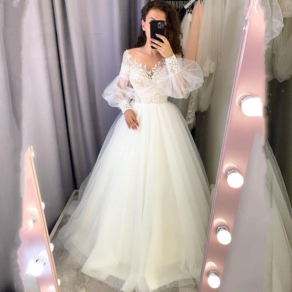 other wedding dresses v-neck long sleeves bohemian cut-out lace dress open back 2021 tulle applique sweep train elegant vestidos de noiva, White
other wedding dresses v-neck long sleeves bohemian cut-out lace dress open back 2021 tulle applique sweep train elegant vestidos de noiva, White