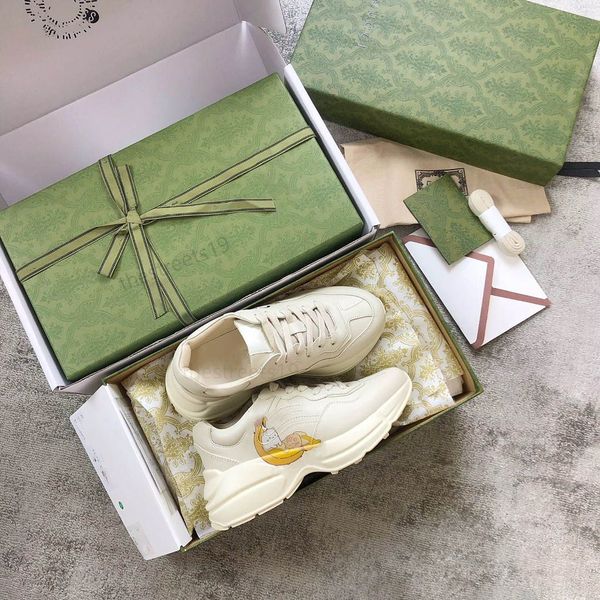 designer rhyton shoes luxury multicolor sneakers men women trainers vintage chaussures platform sneaker strawberry mouse mouth shoe with box, Black
designer rhyton shoes luxury multicolor sneakers men women trainers vintage chaussures platform sneaker strawberry mouse mouth shoe with box, Black
