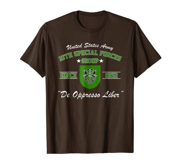 10th special forces group sfg shirt, White;black
10th special forces group sfg shirt, White;black