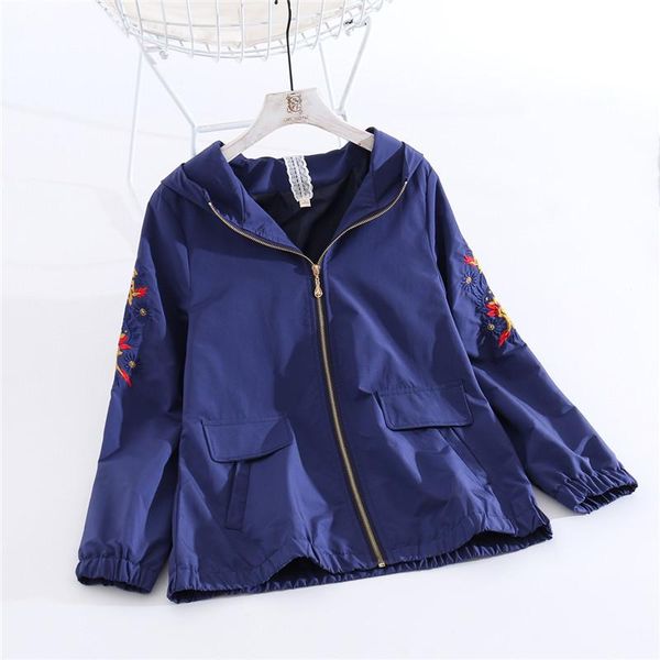 women's jackets middle-aged coats 2021 spring embroidery jacket mom hooded zip autumn fashion casual outerwear plus size 4xl, Black;brown
women's jackets middle-aged coats 2021 spring embroidery jacket mom hooded zip autumn fashion casual outerwear plus size 4xl, Black;brown