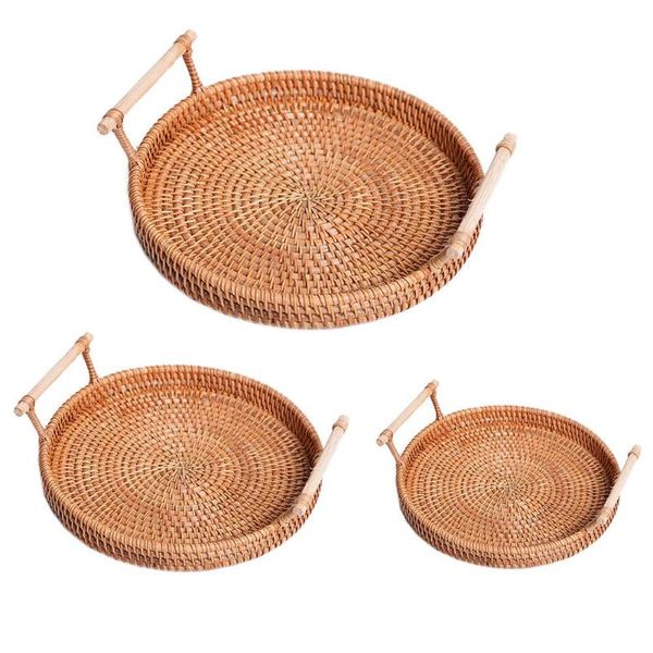 kitchen storage & organization round cracker tea tray bread basket rattan woven snack fruit plate el essential oil with handle
kitchen storage & organization round cracker tea tray bread basket rattan woven snack fruit plate el essential oil with handle