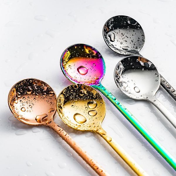 spoons drinking spoon long handle creative mini environmentally friendly tableware golden stirring ice 304 stainless steel
spoons drinking spoon long handle creative mini environmentally friendly tableware golden stirring ice 304 stainless steel