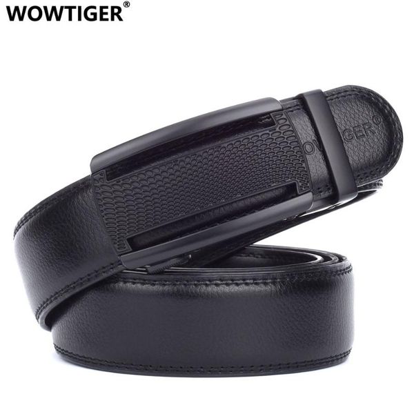 belts wowtiger mens luxury leather strap male automatic metal buckle for men waistband ceinture cinto masculino belt, Black;brown
belts wowtiger mens luxury leather strap male automatic metal buckle for men waistband ceinture cinto masculino belt, Black;brown