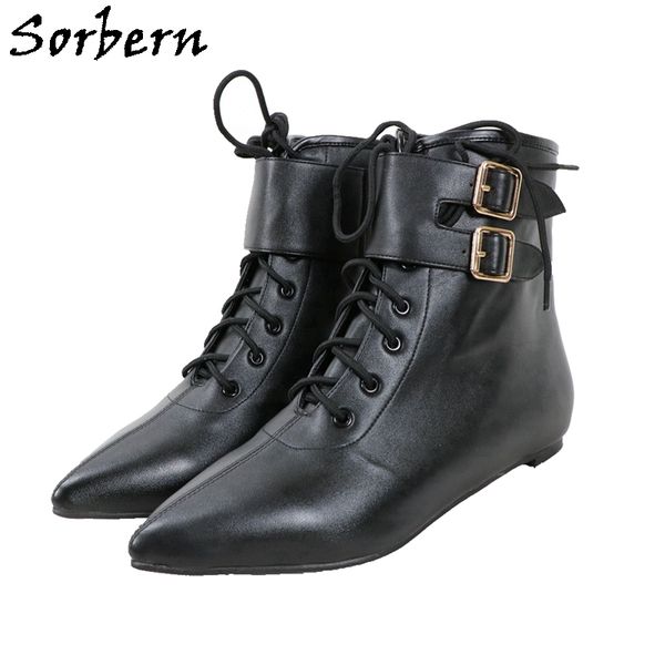 sorbern custom boots women shoes low heels style big size us5-17 wide ankle high boots, Black
sorbern custom boots women shoes low heels style big size us5-17 wide ankle high boots, Black