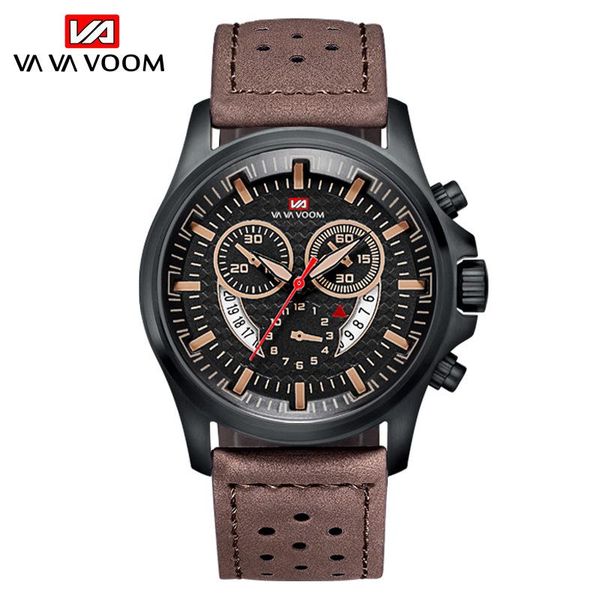 wristwatches high-end men's waterproof watch large dial sports belt calendar luminous military fashion casual, Slivery;brown
wristwatches high-end men's waterproof watch large dial sports belt calendar luminous military fashion casual, Slivery;brown