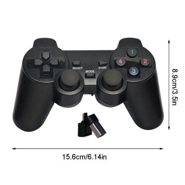 wireless double handle game controller joystick vibration gamepad for pc 57bc controllers & joysticks
wireless double handle game controller joystick vibration gamepad for pc 57bc controllers & joysticks