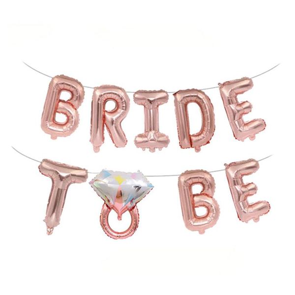 party decoration wedding rose gold bride to be balloons for bridal shower decor diamond ring globos
party decoration wedding rose gold bride to be balloons for bridal shower decor diamond ring globos