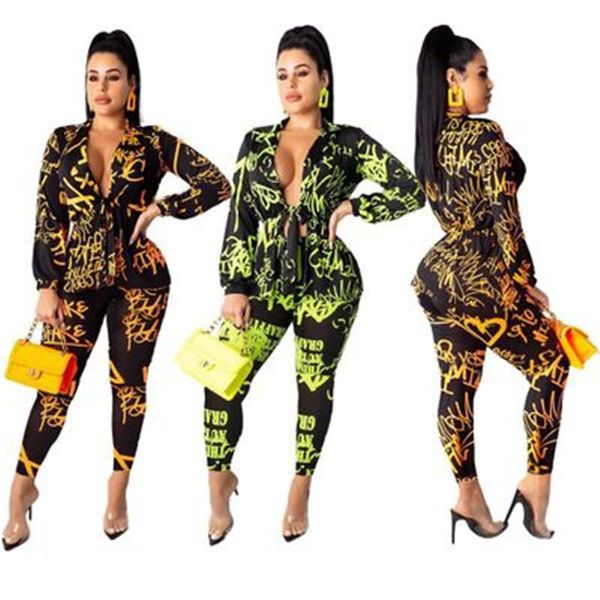 womens letter pattern sets fashion long sleeve cardigan long coats trousers suits designer female autumn new bandage loose casual tracksuits, Gray
womens letter pattern sets fashion long sleeve cardigan long coats trousers suits designer female autumn new bandage loose casual tracksuits, Gray