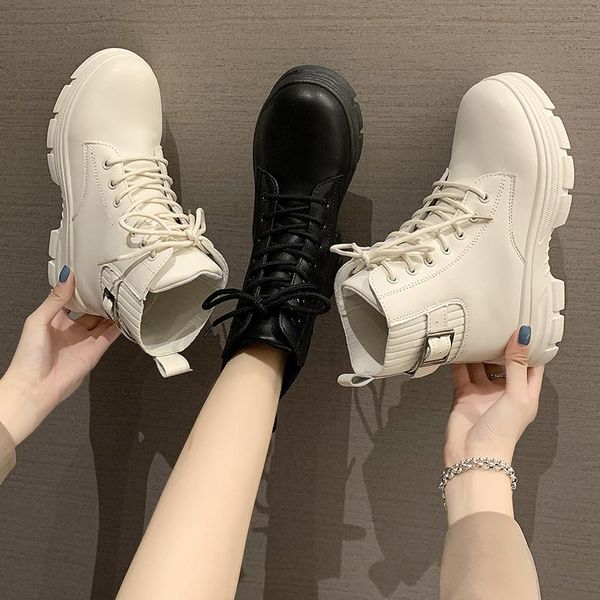 boots women black punk ankle platform motorcycle lace up chunky heel belt buckle designer shoes short
boots women black punk ankle platform motorcycle lace up chunky heel belt buckle designer shoes short