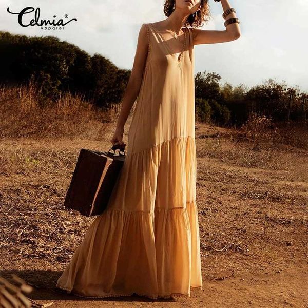 new 2021 summer women bohemian holiday maxi long celmia elegant deep v-neck sleeveless sun layer lace vestido robe g44y, Black;gray
new 2021 summer women bohemian holiday maxi long celmia elegant deep v-neck sleeveless sun layer lace vestido robe g44y, Black;gray