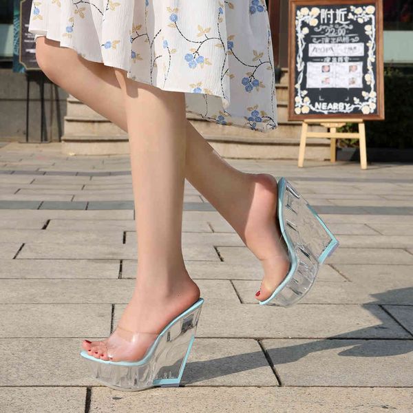 dress shoes ltarta ultra-high heel cool slippers high transparent slope crystal waterproof platform open-toed sandals women w, Black
dress shoes ltarta ultra-high heel cool slippers high transparent slope crystal waterproof platform open-toed sandals women w, Black