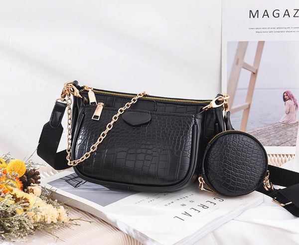 shoulder bags bag women 2021 three-piece korean fashion chain messenger female
shoulder bags bag women 2021 three-piece korean fashion chain messenger female