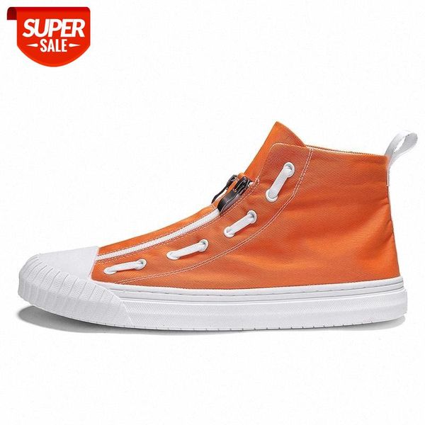 men brand canvas sneakers black orange men walking shoes mid-zipper casual shoes good quality youth casual #4857
men brand canvas sneakers black orange men walking shoes mid-zipper casual shoes good quality youth casual #4857
