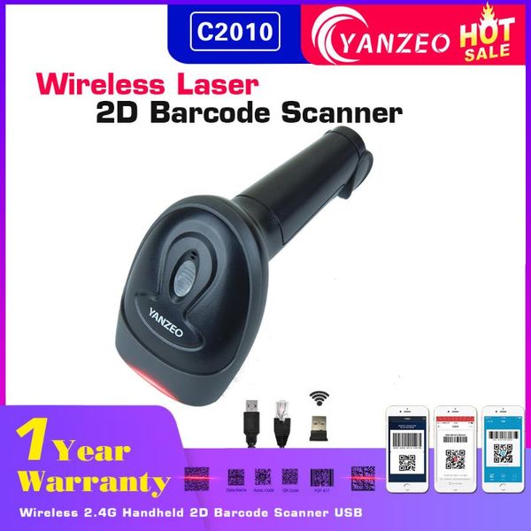 yanzeo c2010 2.4g bluetooth handheld 2d wireless barcode scanner for pdf417 dm qr code
yanzeo c2010 2.4g bluetooth handheld 2d wireless barcode scanner for pdf417 dm qr code
