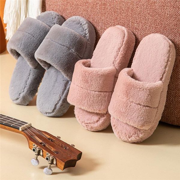 slippers women home shoes warm fur winter indoor furry non slip lazy cotton comfortable floor bedroon, Black
slippers women home shoes warm fur winter indoor furry non slip lazy cotton comfortable floor bedroon, Black
