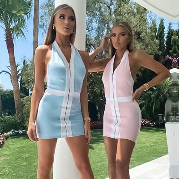 adyce 2021 new summer halter sleeveless v ne patchwork club bandage dress baless celebrity runway party bodycon dresses, Black;gray
adyce 2021 new summer halter sleeveless v ne patchwork club bandage dress baless celebrity runway party bodycon dresses, Black;gray