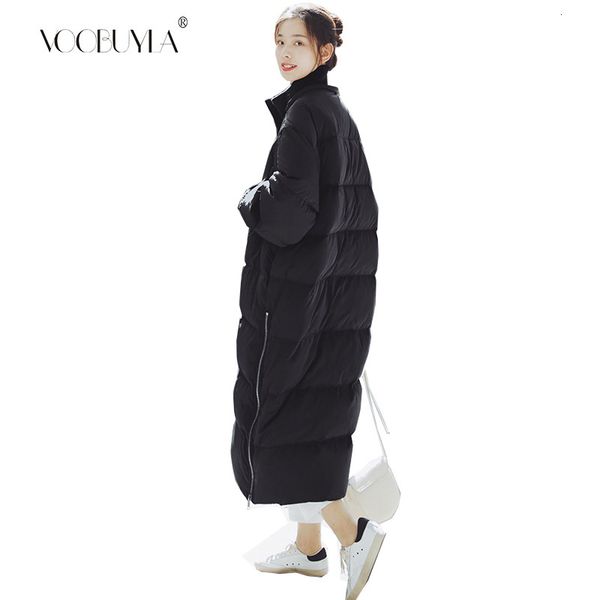 women's down & parkas 2021 fashion long sleeve warm zipper women oversize jacket office lady winter stand collar with hood parka coat, Black
women's down & parkas 2021 fashion long sleeve warm zipper women oversize jacket office lady winter stand collar with hood parka coat, Black