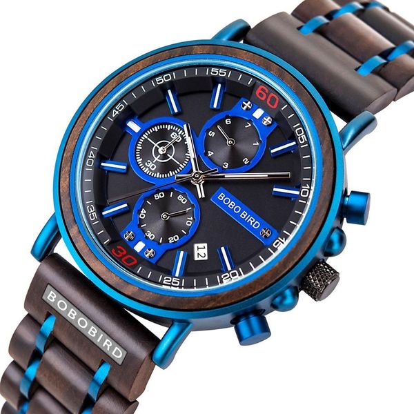 watches bobo bird sport for men blue brand luxury wood military wrist watch man clock chronograph wristwatch gift box, Slivery;brown
watches bobo bird sport for men blue brand luxury wood military wrist watch man clock chronograph wristwatch gift box, Slivery;brown