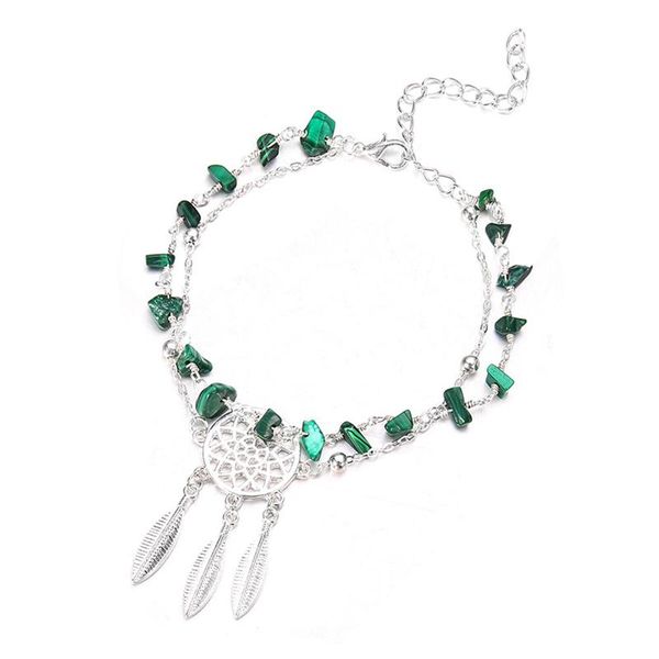 anklets green stone vintage handmade anklet bracelet on leg beach ocean jewelry ohemian dreamcatcher set for women, Red;blue
anklets green stone vintage handmade anklet bracelet on leg beach ocean jewelry ohemian dreamcatcher set for women, Red;blue