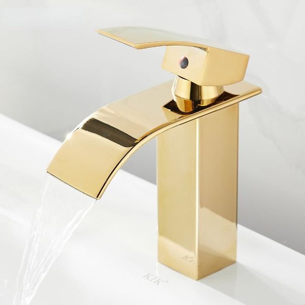 bathroom sink faucets light luxury and cold basin faucet cabinet high golden waterfall
bathroom sink faucets light luxury and cold basin faucet cabinet high golden waterfall