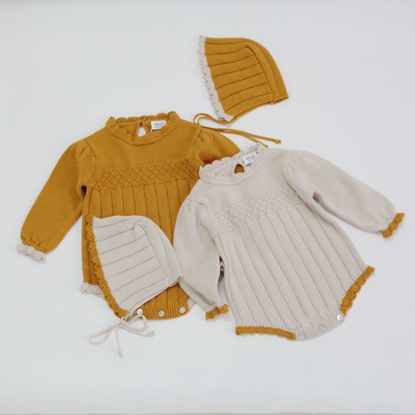 newborn baby knitted romper sweater baby clothes with hat autumn baby jumpsuit cotton infantil toddler romper princess overalls, Blue
newborn baby knitted romper sweater baby clothes with hat autumn baby jumpsuit cotton infantil toddler romper princess overalls, Blue