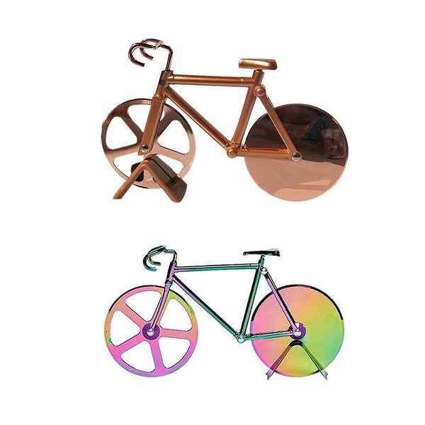 forks creative bike pizza cutter knives kitchen non-stick stainless steel two-wheel bicycle shape cutting knife tools
forks creative bike pizza cutter knives kitchen non-stick stainless steel two-wheel bicycle shape cutting knife tools