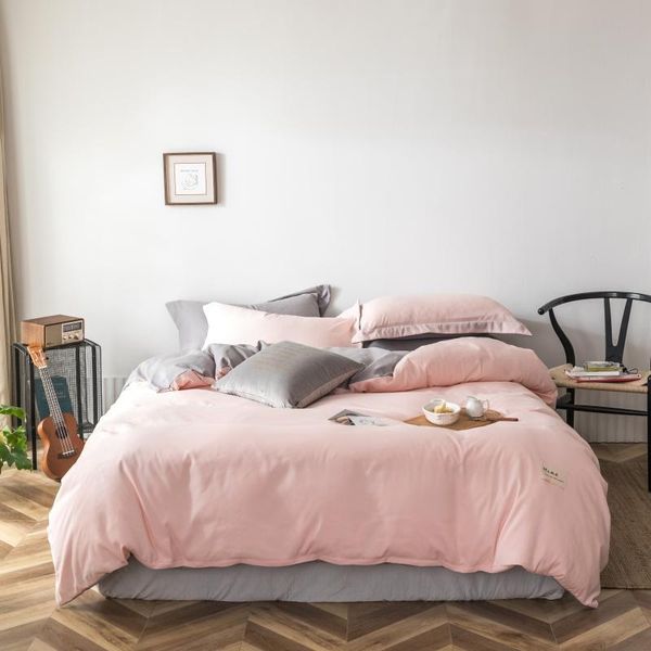 bedding sets japanese-style nordic simple double spell + solid color four-piece suit, sanded 1.2m bed sheet, three-piece suit green
bedding sets japanese-style nordic simple double spell + solid color four-piece suit, sanded 1.2m bed sheet, three-piece suit green