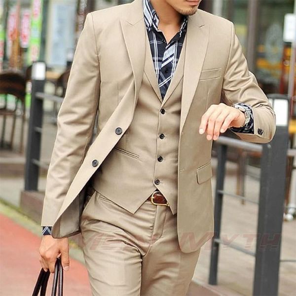men's suits & blazers 2021 beige two buttons notch lapel men slim fit costume wedding dress groom tuxedos prom coat+pant+vest+tie, White;black
men's suits & blazers 2021 beige two buttons notch lapel men slim fit costume wedding dress groom tuxedos prom coat+pant+vest+tie, White;black