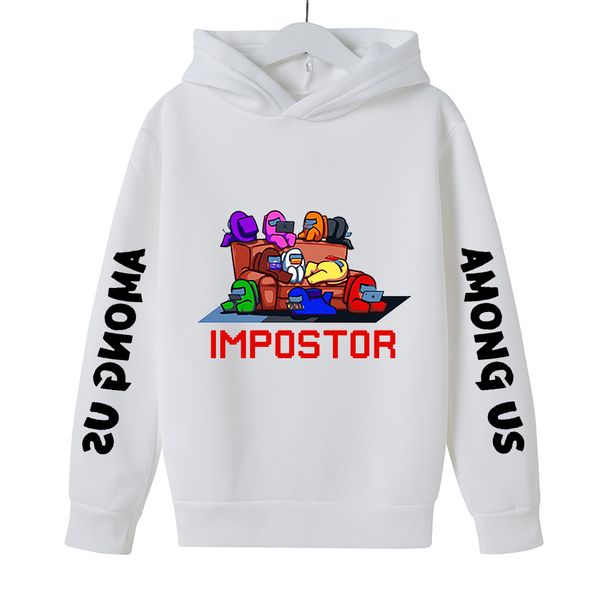 autumn long-sleeved hoodie among us boy dress as sweatshirt girl winter warm cotton printed childrens clothes 2021 pullover, Black
autumn long-sleeved hoodie among us boy dress as sweatshirt girl winter warm cotton printed childrens clothes 2021 pullover, Black