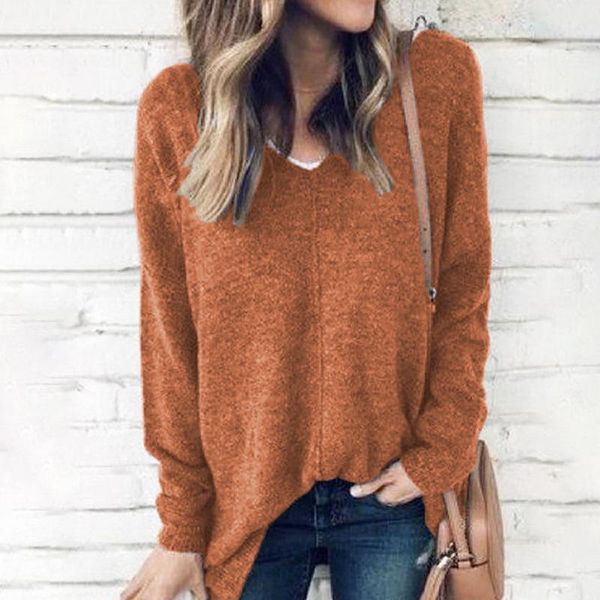 muyogrt fashion sweater women 2021 autumn v-neck solid pullover sweaters knitted long sleeve jumpers casual plus size, White;black
muyogrt fashion sweater women 2021 autumn v-neck solid pullover sweaters knitted long sleeve jumpers casual plus size, White;black