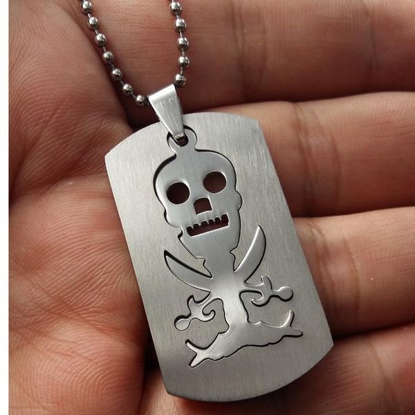 pendant necklaces 10 stainless steel game anime skull devil skeleton necklace pirate sign double layer detachable taro jewelry, Silver
pendant necklaces 10 stainless steel game anime skull devil skeleton necklace pirate sign double layer detachable taro jewelry, Silver