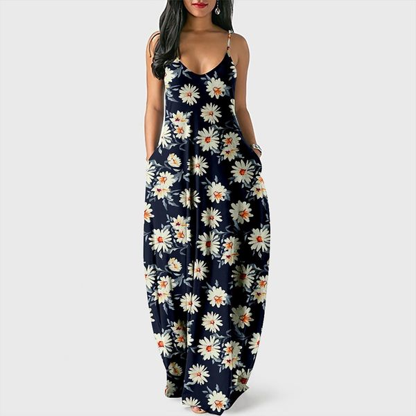 summer sundress casual flower women dresses stripe sleeveless long plus size daily, Black;gray
summer sundress casual flower women dresses stripe sleeveless long plus size daily, Black;gray