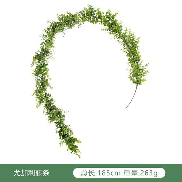 decorative flowers & wreaths drop eucalyptus round leaf leaves and rattan wedding cloth exhibition decoration factory direct sales
decorative flowers & wreaths drop eucalyptus round leaf leaves and rattan wedding cloth exhibition decoration factory direct sales