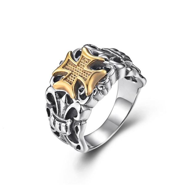 wedding rings fashion jewelry gifts 2021 selling gold color cross for women girl vintage stainless steel engagement bands, Slivery;golden
wedding rings fashion jewelry gifts 2021 selling gold color cross for women girl vintage stainless steel engagement bands, Slivery;golden