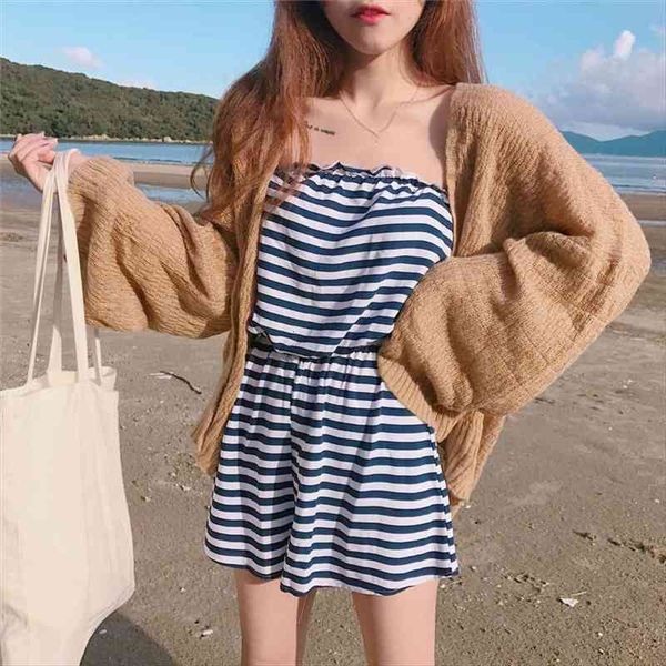 casual thin cardigan loose sunscreen women shirt summer knitting long sleeve outwear, White
casual thin cardigan loose sunscreen women shirt summer knitting long sleeve outwear, White