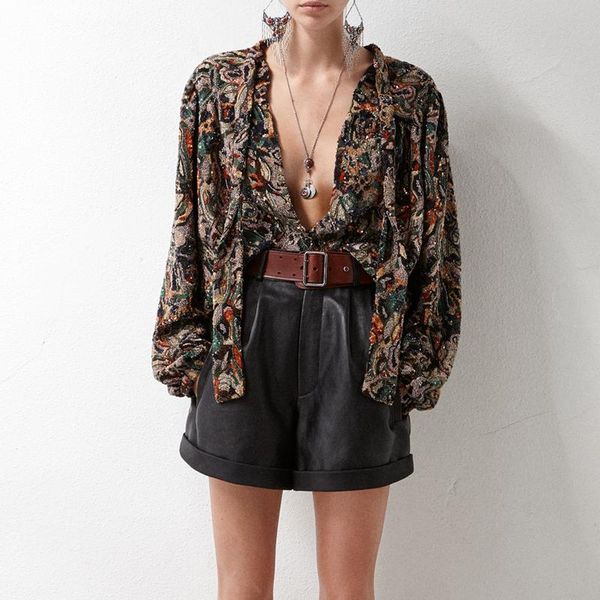 women's shorts customize made 2021 autumn winter black genuine leather pocket high waist women 100% sheepskin sainlauren brand, White;black
women's shorts customize made 2021 autumn winter black genuine leather pocket high waist women 100% sheepskin sainlauren brand, White;black