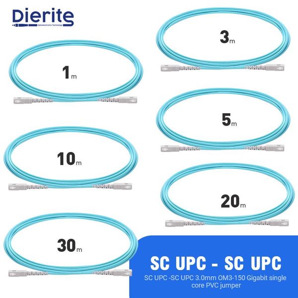 fiber optic equipment 1pcs 30m sc upc to om3-150 patch cable multimode simplex jumper cord 3.0mm stable signal transmission
fiber optic equipment 1pcs 30m sc upc to om3-150 patch cable multimode simplex jumper cord 3.0mm stable signal transmission