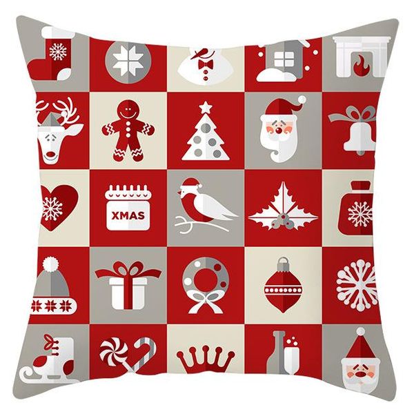 cushion/decorative pillow red pillowcase christmas cushion cover decor for home polyester printed covers sofa 45x45cm
cushion/decorative pillow red pillowcase christmas cushion cover decor for home polyester printed covers sofa 45x45cm