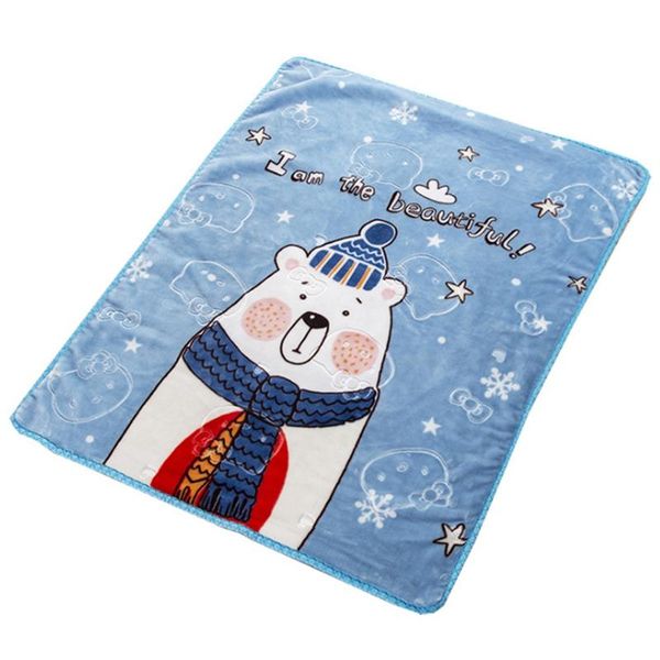 blankets & swaddling double thicken embossed blanket polar bear cartoon baby raschel super soft 100x130cm
blankets & swaddling double thicken embossed blanket polar bear cartoon baby raschel super soft 100x130cm