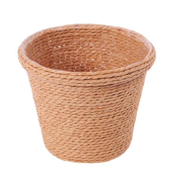 storage baskets 1pc home decor retro straw flowerpot multipurpose flower planter (khaki)
storage baskets 1pc home decor retro straw flowerpot multipurpose flower planter (khaki)
