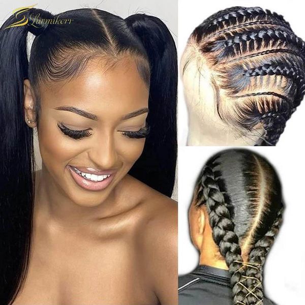 lace wigs full human hair straight front wig black color hd transparent 13x4 frontal preplucked braided, Black;brown
lace wigs full human hair straight front wig black color hd transparent 13x4 frontal preplucked braided, Black;brown