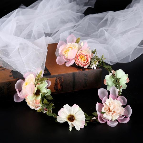 bridal veils bohemia beach long veil with flowers crown pink flower hand tulle edge embroidery two tier wedding accessories white, Black
bridal veils bohemia beach long veil with flowers crown pink flower hand tulle edge embroidery two tier wedding accessories white, Black