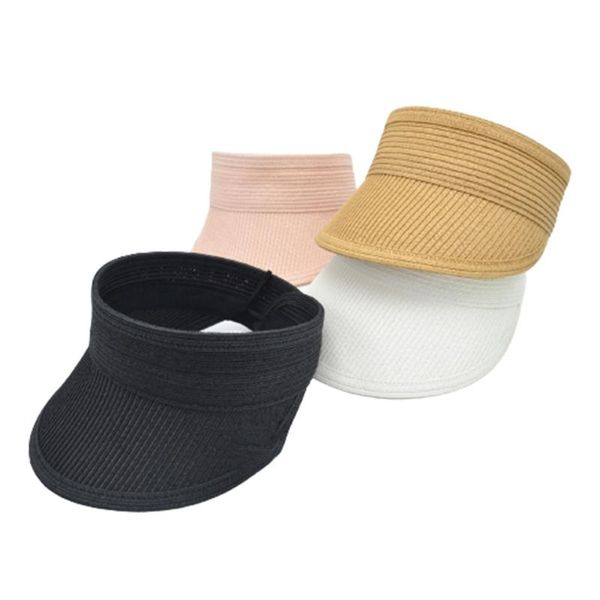 cycling caps & masks women's empty straw folding portable adjustable sun shade hats beach outdoor sports sunproof visor, Black
cycling caps & masks women's empty straw folding portable adjustable sun shade hats beach outdoor sports sunproof visor, Black