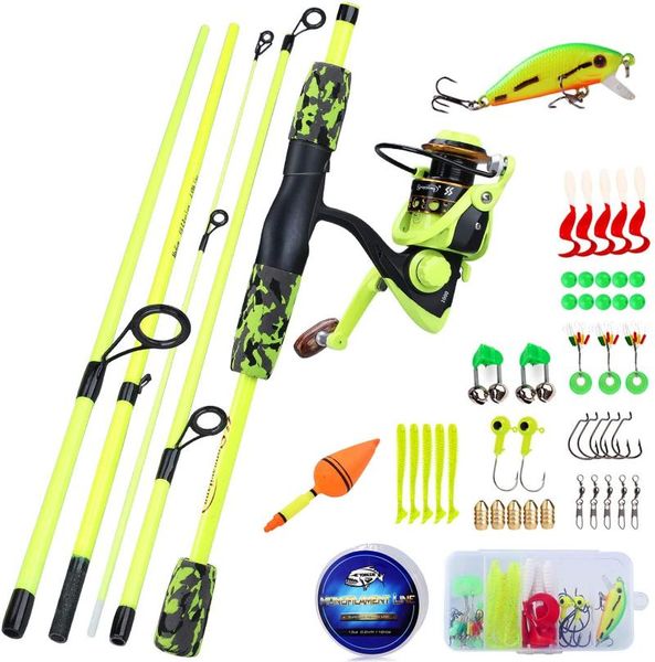 sougayilang kids fishing rod reel combos 5-piece portable spinning fishing pole and reel combo for boys,girls and adults
sougayilang kids fishing rod reel combos 5-piece portable spinning fishing pole and reel combo for boys,girls and adults