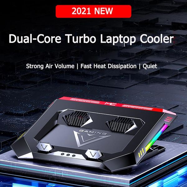 lapcooling pads 2021 gaming cooler rgb led notebook stand 4500 rpm powerful air flow adjustable pad for 12-17 inch
lapcooling pads 2021 gaming cooler rgb led notebook stand 4500 rpm powerful air flow adjustable pad for 12-17 inch