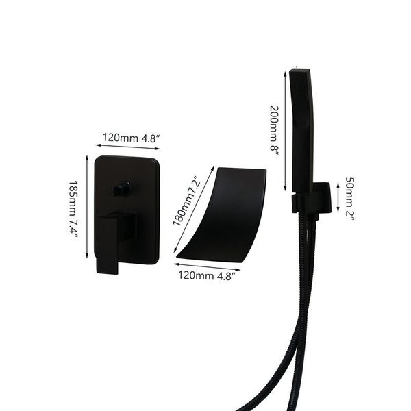 bathroom shower sets black painting waterfall faucet modern wall mounted bathtub solid brass b71t
bathroom shower sets black painting waterfall faucet modern wall mounted bathtub solid brass b71t