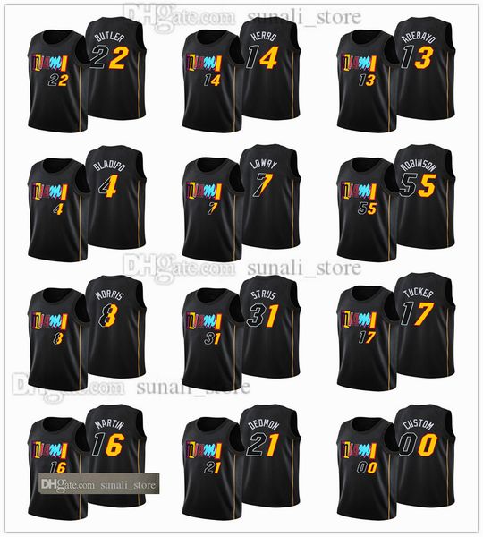 2022 city 75th black jerseys basketball jimmy 22 butler bam 13 adebayo kyle 7 lowry duncan 55 robinson tyler 14 herro 40 haslem markieff 8 m, Black;red
2022 city 75th black jerseys basketball jimmy 22 butler bam 13 adebayo kyle 7 lowry duncan 55 robinson tyler 14 herro 40 haslem markieff 8 m, Black;red