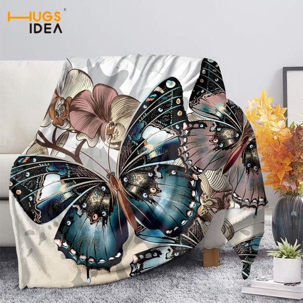 hugsidea butterfly art pattern 3d print fleece blanket travel l picnic airplane office air conditioning blanket
hugsidea butterfly art pattern 3d print fleece blanket travel l picnic airplane office air conditioning blanket
